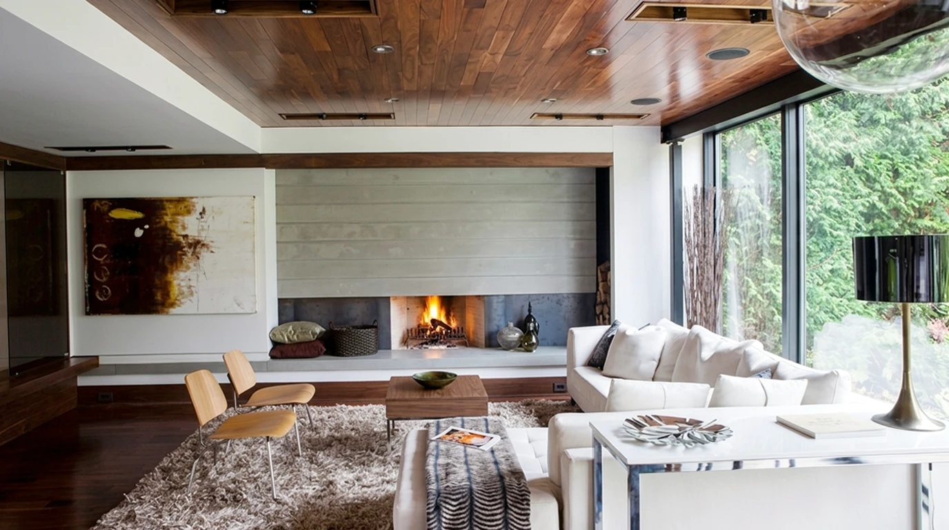 A calm, considered living room